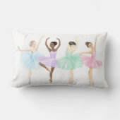 Coussin Rectangle Personnalisable Ballerinas Ballerinas Cushion (Recto)