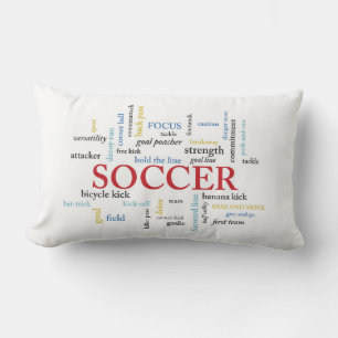 Coussin Rectangle Personnalisez, Merci d'entraîneur de football en m