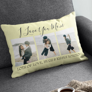 Coussin Rectangle Personnalité moderne Je t'aime maman 3 Photo