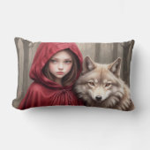 Coussin Rectangle Petit Chaperon Rouge (Recto)