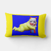 Coussin Rectangle petit diable espiègle (Verso)