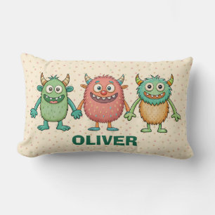 Coussin Rectangle Petits Monstres Personnalisés Douceurs