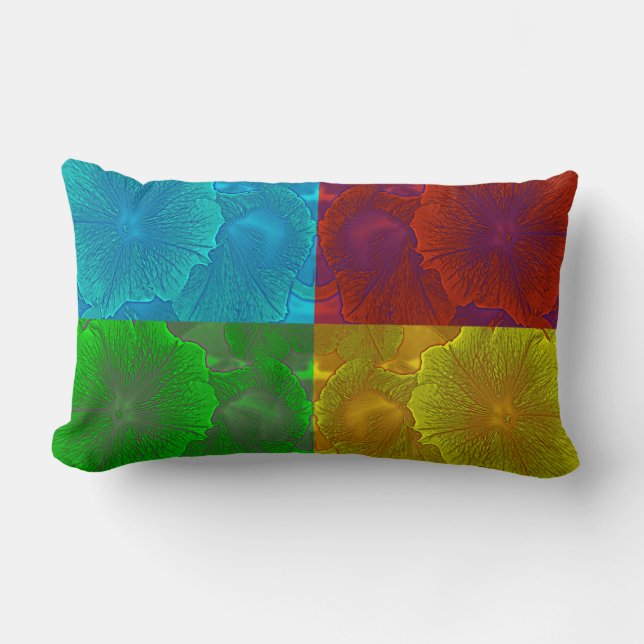 Coussin Rectangle Petunia Pop (Recto)