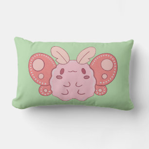 Coussin Rectangle Phalène guimauve