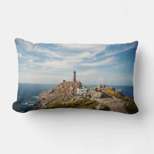 Coussin Rectangle Phare et musée Cabo Vilan Galicia Espagne