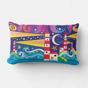 Coussin Rectangle Phares célestes