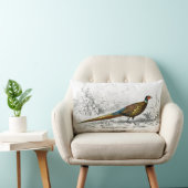 Coussin Rectangle Phéasant pour Noël - Bague de Phéasant cou - (Chaise)