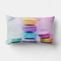Photo de Macarons colorés