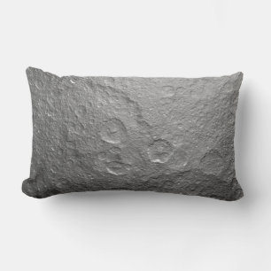 Coussin Rectangle Photo détaillée de la pleine lune Surface lunair