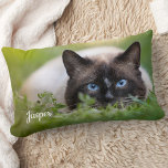 Coussin Rectangle Photo personnalisée Créez votre propre conservatio<br><div class="desc">Célébrez votre meilleur ami avec un Coussin personnalisé pour animaux de compagnie. Customisez avec votre propre photo, et votre nom. Voir "personnaliser ce modèle" pour modifier la photo et le nom, et voir "Customiser" pour plus d'options personnalisées. Un cadeau parfait pour un ami amoureux des chiens, un gardien de la...</div>