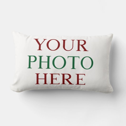 Coussin Rectangle Photo personnalisée customisée do-it-yourself doub (Recto)