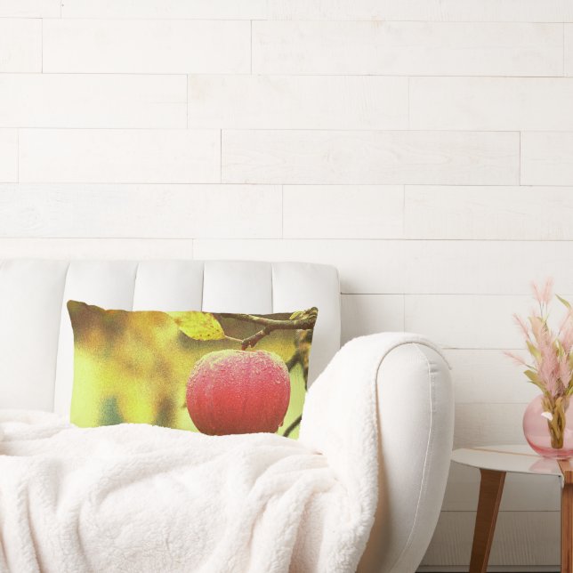 Coussin Rectangle Photo "Red Apple". Commandez dès maintenant  (Canapé)