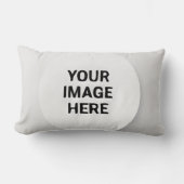 Coussin Rectangle Photo Upload Memory Keepsake Throw Pillow (Recto)