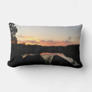 Coussin Rectangle photographie de COUCHER DE SOLEIL TENNESSEE nautiq