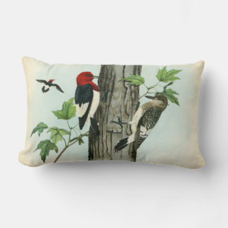 Coussin Rectangle Pic-Rouge Nature Antique Tree