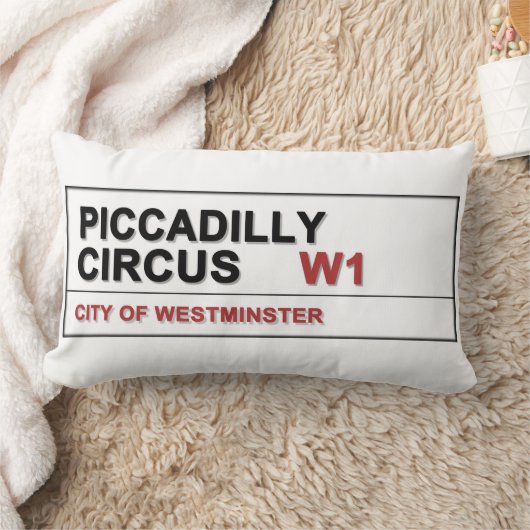 Coussin Rectangle Piccadilly Circus LONDON (Couverture)