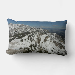 Coussin Rectangle Pics neigeux des monts Grand Teton I Photographie
