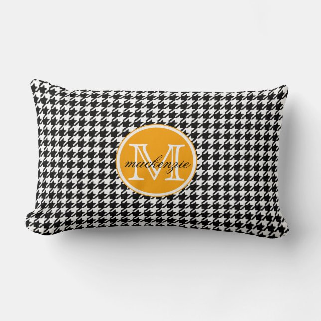 Coussin Rectangle Pied-de-poule (Recto)