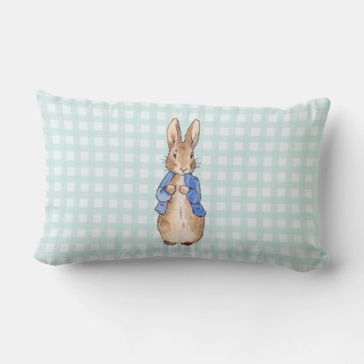 Coussin Rectangle Pierre le Lapin (Verso)