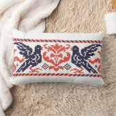Coussin Rectangle Pigeons en couple (Couverture)