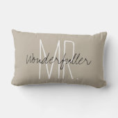 Coussin Rectangle PILLOW_MR CHIC… Wonderfuller " (Verso)