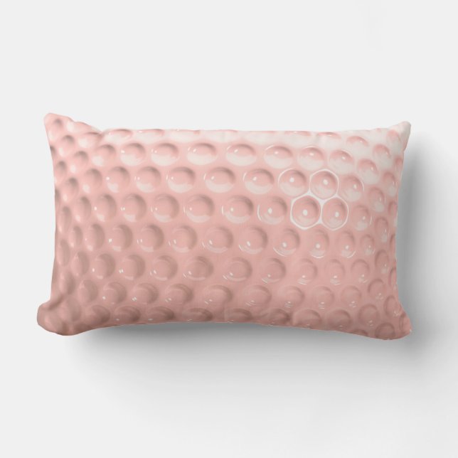 Coussin Rectangle Pink Ball Ladies Golf (Recto)