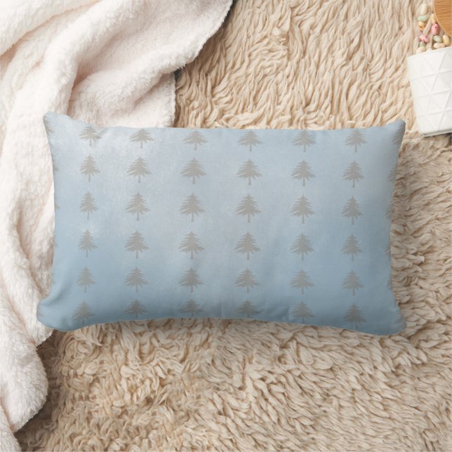 Coussin Rectangle Pins étamés Motif Bleu clair (Couverture)