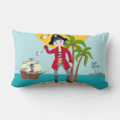 Coussin Rectangle Pirate kid birthday (Verso)