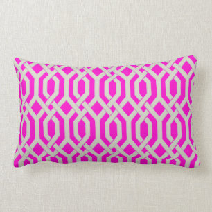 Coussin Rectangle PixDezines do-it-yourself couleurs/kew trellis/ros