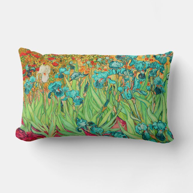 Coussin Rectangle PixDezines van gogh iris/st. rémy (Recto)