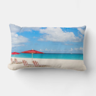 Coussin Rectangle Plage tropicale