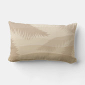 Coussin Rectangle Plage tropicale (Verso)