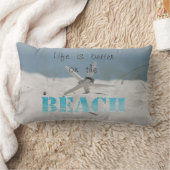 Coussin Rectangle Plage tropicale, Sable, Sable, Seastar, Anneaux Ma (Couverture)