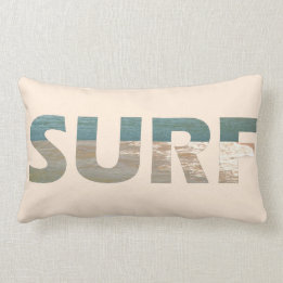 Coussin Rectangle Plage Vagues Surf Jeu d'oreiller