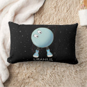 Coussin Rectangle Planet Uranus & Stars (Couverture)