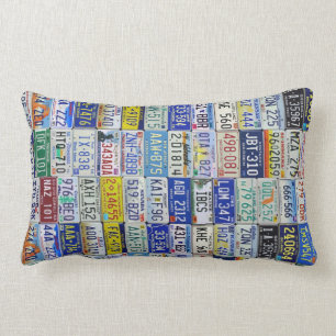 Coussin Rectangle Plats des Etats-Unis