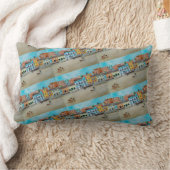 Coussin Rectangle Playa de la Malvarrosa Peinture par Alfred Fox (Couverture)