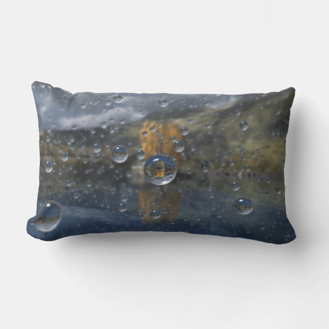 Coussin Rectangle Pluie dans le Glen Pillow (Recto)