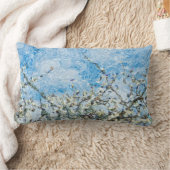 Coussin Rectangle Plum arbre fleurs blanches au printemps (Couverture)