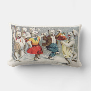 Coussin Rectangle Plum Pudding Jig