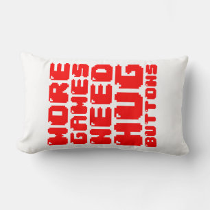 COUSSIN RECTANGLE PLUS DE JEUX ONT BESOIN DE BOUTONS DE MAÏS