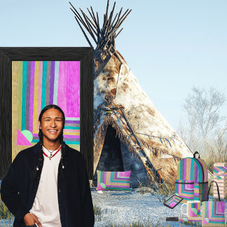 Coussin Rectangle "Point"