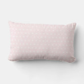 Coussin Rectangle Pois rose (Verso)