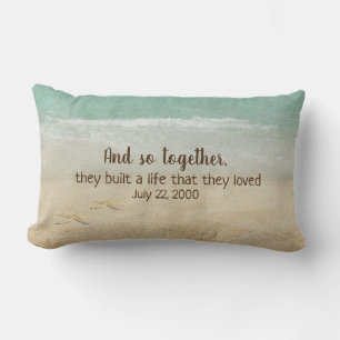 Coussin Rectangle poisson d'eau sur la plage