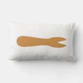 Coussin Rectangle Poissons & Chips Boutique Fourche en bois (Verso)