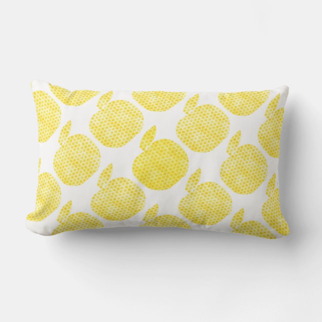 Coussin Rectangle Pommes jaunes (Recto)
