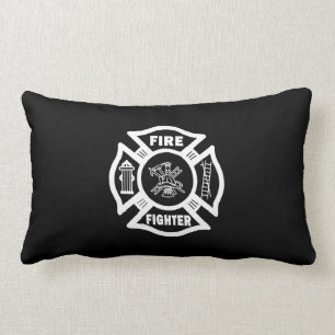 Coussin Rectangle Pompier maltais