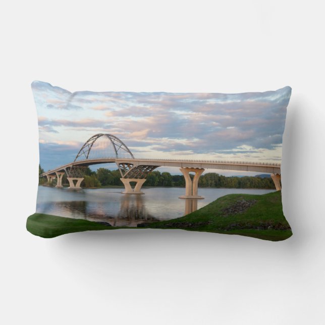 Coussin Rectangle Pont Champlain (Recto)