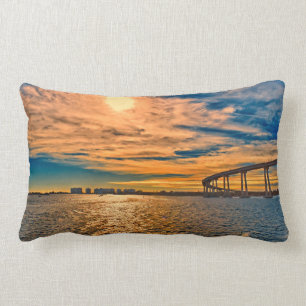 Coussin Rectangle Pont de San Diego-Coronado, États-Unis, Californi
