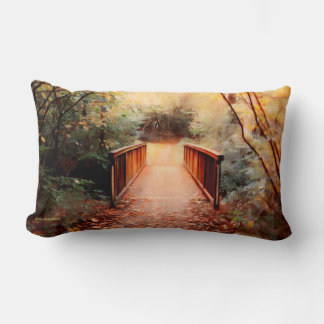 Coussin Rectangle Pont rustique de la forêt de Teutoburg